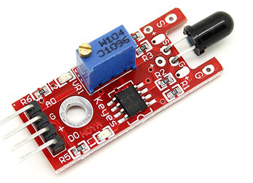 Flame Sensor Fire Detection Module