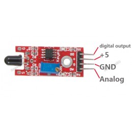 Flame Sensor Fire Detection Module - Image 3
